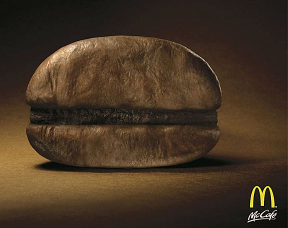Imagen de campaña de McDonald´s para promocionar McCafé